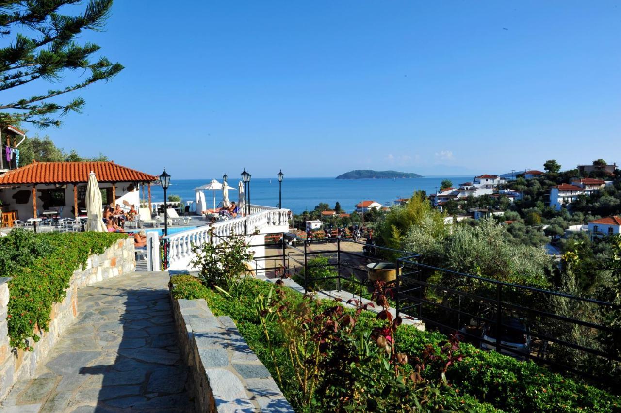 Fengeros Village Megali Ammos  Exteriér fotografie