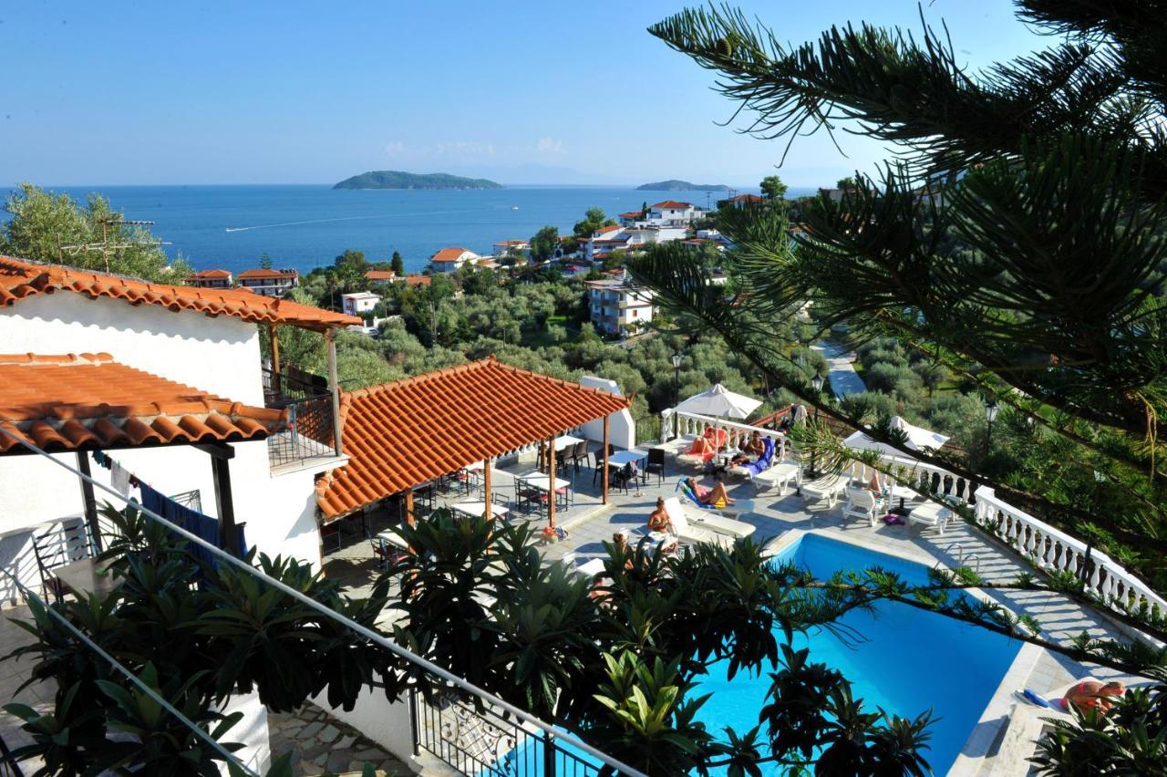 Fengeros Village Megali Ammos  Exteriér fotografie