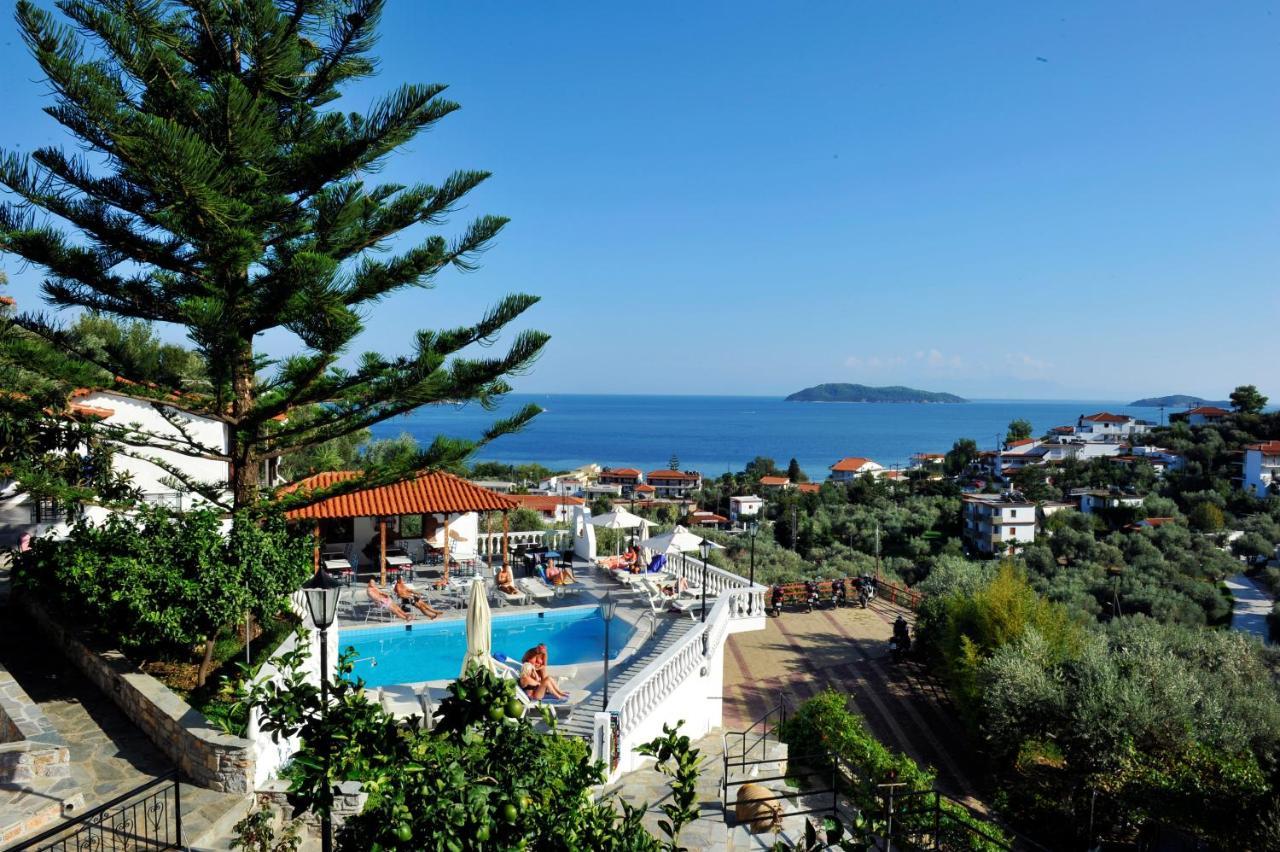 Fengeros Village Megali Ammos  Exteriér fotografie