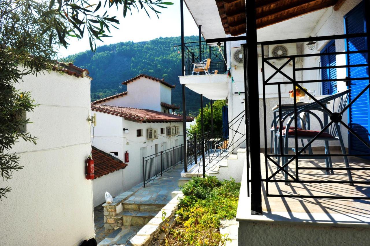 Fengeros Village Megali Ammos  Exteriér fotografie